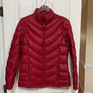 Calvin Klein Red Puffer Jacket
